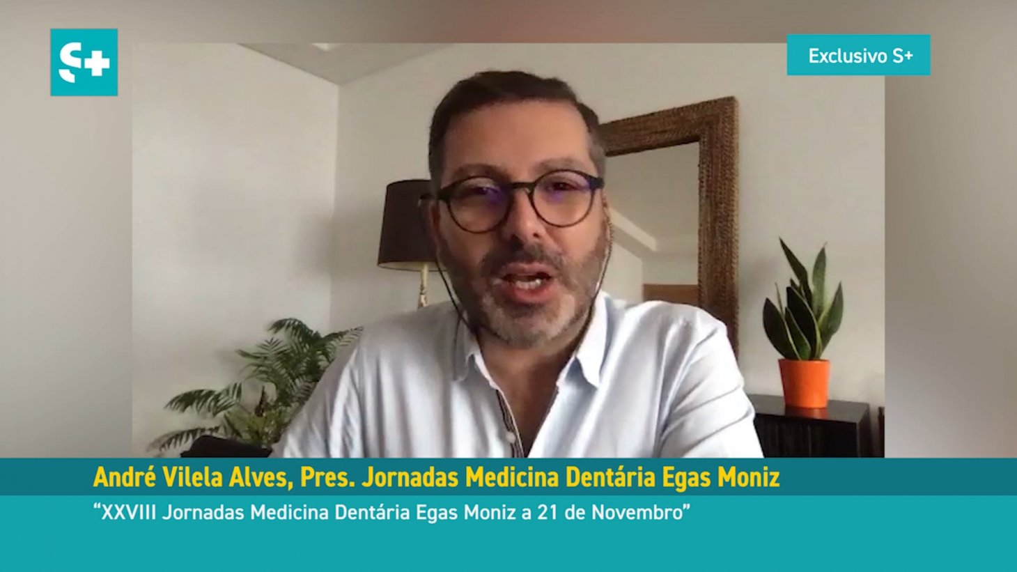  André Vilela Alves, Presidente das XXVIII Jornadas Medicina Dentária Egas Moniz #01