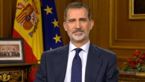 Covid-19: Rei de Espanha pede ao país para estar unido na luta contra a pandemia