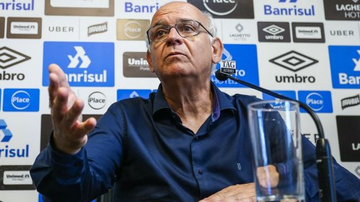 Covid-19: Presidente do Grêmio infetado está “em bom estado de saúde”