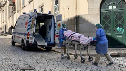 Covid-19: Operação de evacuação do lar de Vila Real envolve 50 operacionais e 25 viaturas