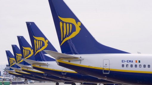 Covid-19: Ryanair vai ter mais de 90% dos aviões parados nas próximas semanas