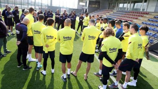 Covid-19: Futebolistas espanhóis só retomam campeonatos com garantias das autoridades