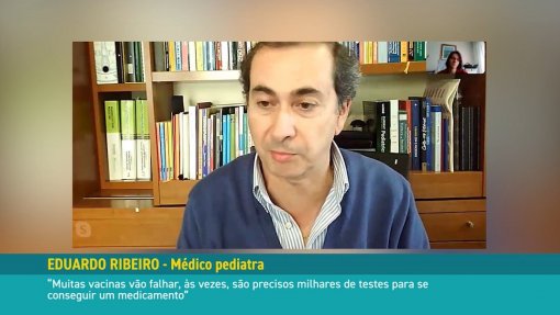 Covid-19: “Se tivéssemos hoje uma vacina, seriam meses, se não anos, para a produzir à escala mundial”