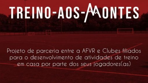 Covid-19: ‘Treino-aos-Montes’ cria atividades em casa para atletas da AF Vila Real