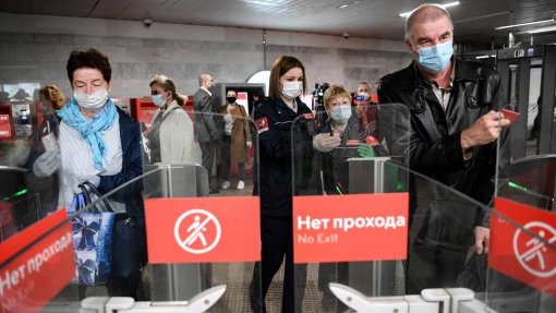 Covid-19: Rússia volta a registar mais de 10.000 novos infetados em 24 horas
