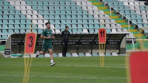 Covid-19: Plantel do Vitória de Setúbal rastreado pela quarta vez no Bonfim