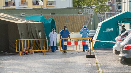 Covid-19: Lisboa e Vale do Tejo com 82% dos novos casos ultrapassa em totais o Norte