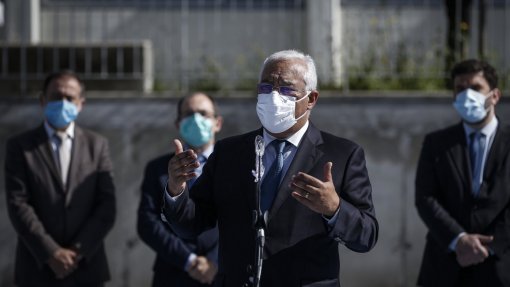 Covid-19: Costa defende que evolução em Portugal apresenta quadro de estabilidade