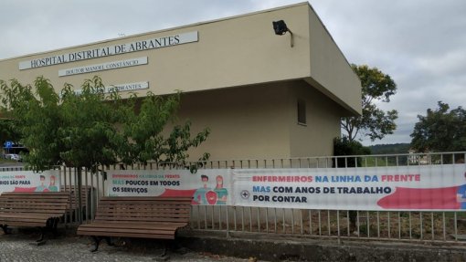 Enfermeiros em protesto no Médio Tejo por contagem do tempo de serviço