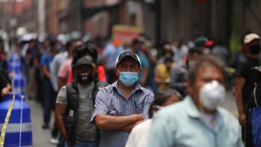 México com 575 mortos e 4.921 infetados nas últimas 24 horas