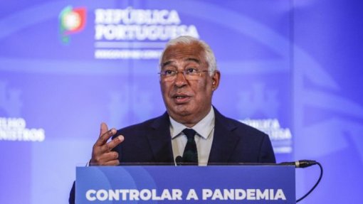 Covid-19: Costa alerta que Portugal pode atingir os mil casos diários na próxima semana