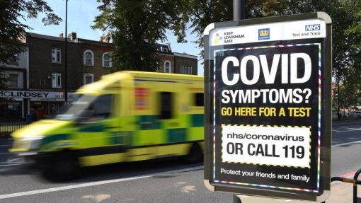 Covid-19: Reino Unido registou 6.914 novas infeções e 59 mortes e impõe mais restrições