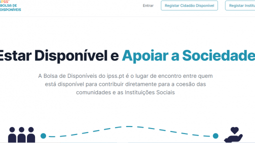 Lançada hoje plataforma que quer ser a &quot;página de classificados&quot; do setor social