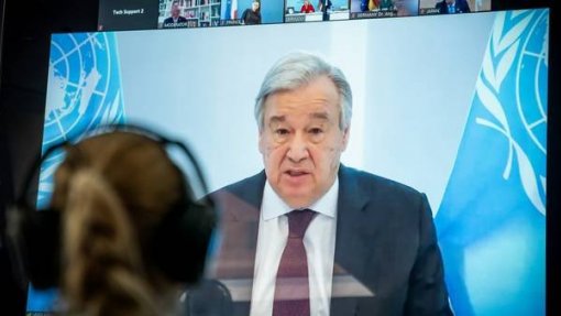 Covid-19: Guterres exige vacina &quot;disponível e acessível&quot; para todos