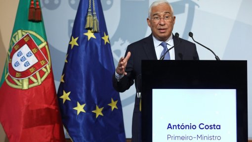Covid-19: Costa admite que combate à pandemia provoca dor e apela ao cumprimento das regras