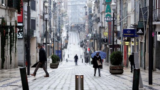 Covid-19: Portugal entrou hoje em novo estado de emergência por mais 15 dias