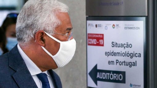 Covid-19: Costa convoca partidos e parceiros sociais para reunião no Infarmed na quinta-feira