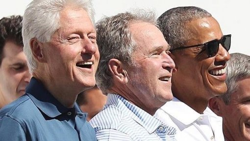 Covid-19: Ex-presidentes Obama, Bush e Clinton vão vacinar-se publicamente