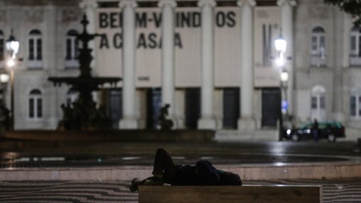 Mais de 350 pessoas estão a viver na rua em Lisboa