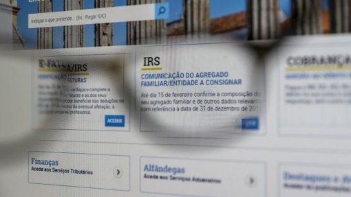 Declaração do IRS com campo para incluir dependentes em acolhimento no agregado familiar