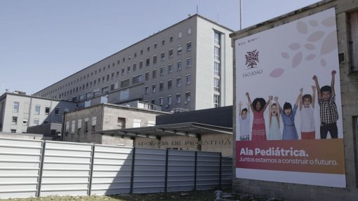 Ala Pediátrica do Hospital de São João a funcionar no final deste ano