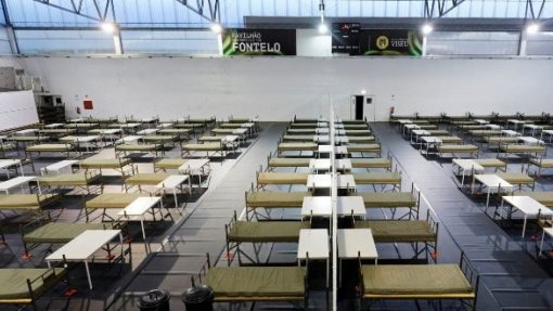 Covid-19: Hospital de campanha em Viseu recebe infetados “em fase de melhoria”