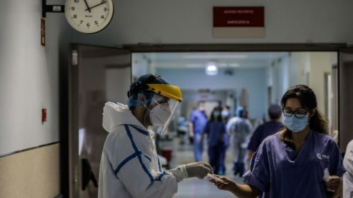 Covid-19: Hospitais da região Centro com taxas de ocupação de 89% em enfermaria