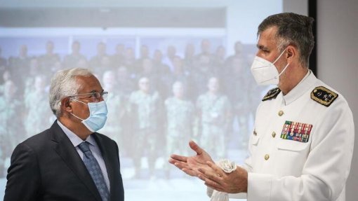 Covid-19: Costa elogia comando e planeamento da &#039;task force&#039; na vacinação