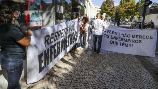 Enfermeiros exigem “respeito” e retoma de negociações