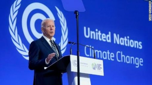 COP26: Biden promete &quot;liderar pelo exemplo” e enfatiza potencial económico