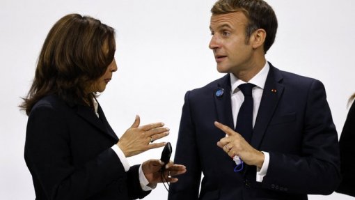 Macron e Harris unidos em defesa do multilateralismo contra a pandemia
