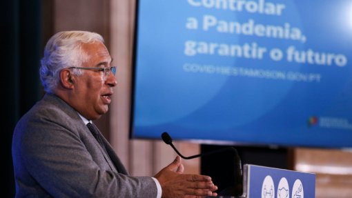 Covid-19: Costa apela a cumprimento de regras para evitar novo “terrível janeiro”