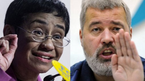 Nobel da Paz: Mundo precisa de notícias independentes - Maria Ressa e Dmitry Muratov