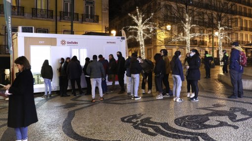 Covid-19: Teste negativo exigido nas festas de fim de ano, casinos e restaurantes