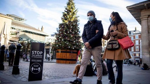 Covid-19: Europa teme contágios durante o Natal e avança com restrições
