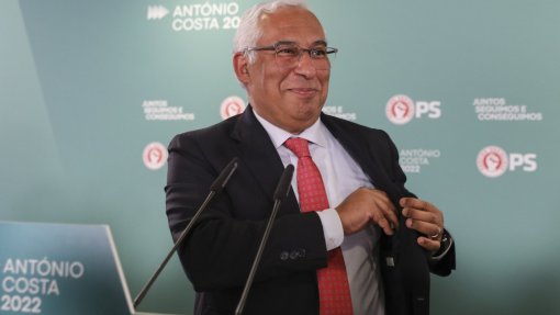 Legislativas: Presidente da República vai indigitar António Costa como primeiro-ministro