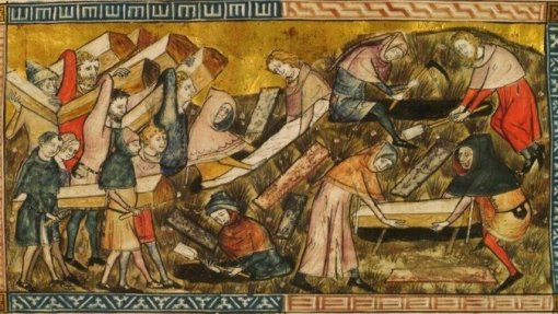 Algumas regiões da Europa &quot;mal sentiram&quot; os efeitos da Peste Negra - estudo