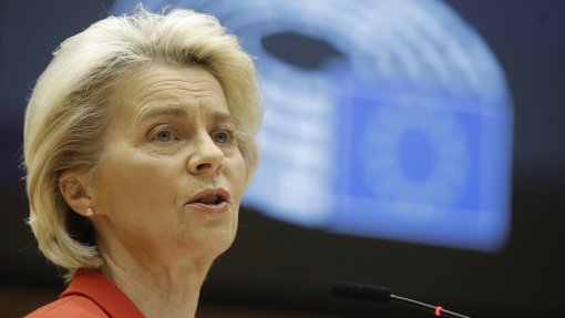 Ucrânia: Von der Leyen pede a eurodeputados aprovação &quot;rápida&quot; de ajuda de 3,4 mil ME