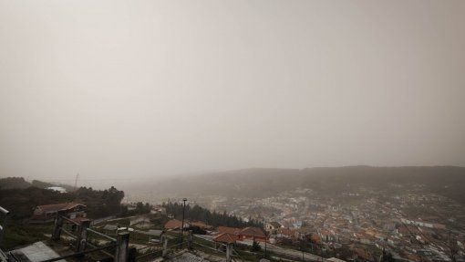 Poeiras atingem novamente Portugal continental entre hoje e sábado