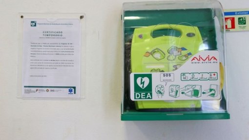 Marinha Grande vai ter mais 18 desfibrilhadores automáticos externos até ao verão