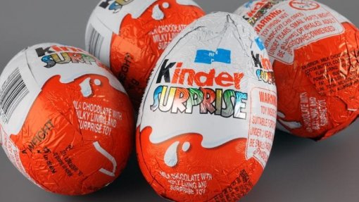 Retiradas mais de 3.000 toneladas de produtos Kinder devido aos casos de salmonela