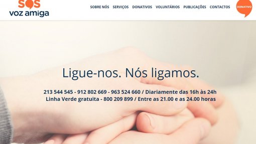 Linha de prevenção de suicídios SOS Voz Amiga ficou sem instalações