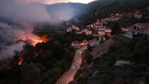 Covilhã com prejuízos de cerca de 35 ME no incêndio da serra da Estrela