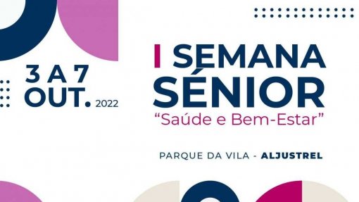 ALJUSTREL: I Semana Sénior “Saúde e Bem-Estar” arranca na segunda-feira