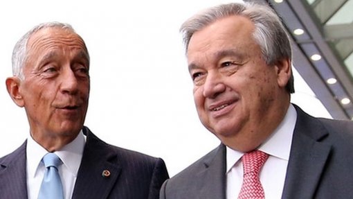 Marcelo elogia amigo Guterres que &quot;nunca esqueceu missão primordial da construção europeia&quot;