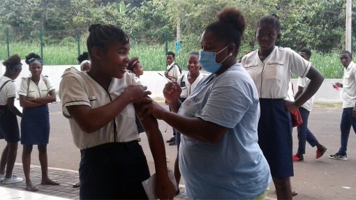 O Governo são-tomense quer aumentar a taxa de vacinação para mais de 80%