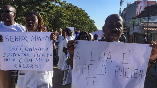 Profissionais de saúde de Moçambique em greve a partir de domingo