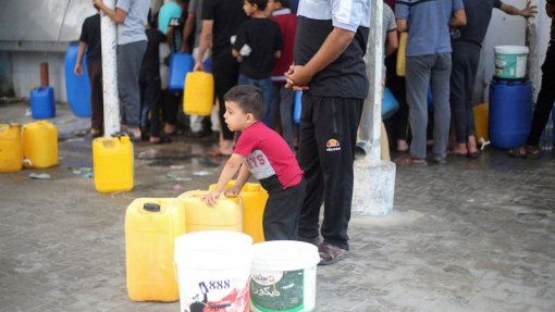 Israel: ONU alerta para risco de mortes por infeções por falta de água