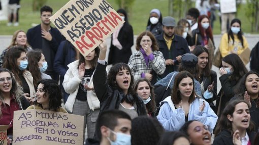 Estudantes manifestam-se hoje em Lisboa, Coimbra e Braga contra assédio no ensino superior