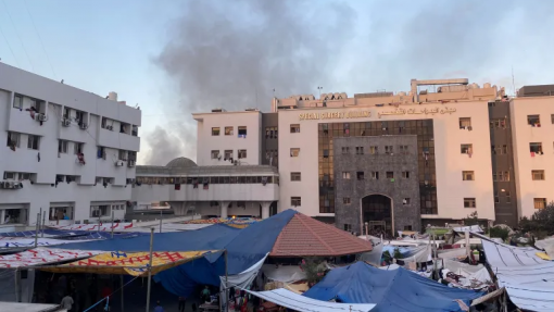 Israel: Ataque ao Hospital al Shifa em Gaza causa um morto e vários feridos